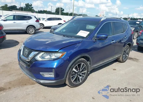2017 Nissan Rogue Sl z USA, uszkodzony, nr VIN 5N1AT2MT7HC865484